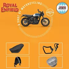 ROYAL ENFIELD HUNTER 350 ENGINE GUARD&SIGNATURE BENCH SEAT&FLYSCREEN&FILLER CAP