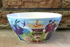 Beatles Memorabilia Melamine Ware Bowl - Yellow Submarine/Sgt Pepper/Blue Meanie