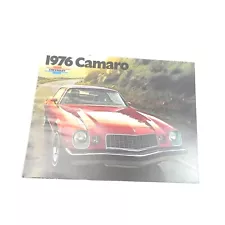 1976 CHEVROLET CHEVY CAMARO DEALERSHIP SALES BROCHURE SPECIFICATIONS PAMPHLET