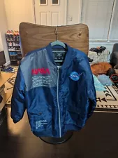 New ListingMen's NASA Bomber Jacket Size Large L Brand "ASSTSERIES" Streetwear