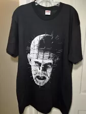 Supreme Hellraiser Pinhead T-Shirt Short Sleeve Black Size Large