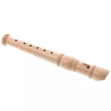 6 Hole Recorder Instrument Wooden Children's Clarionet Wind