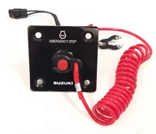 Suzuki 37803-93J03, Outboard Motor Emergency Stop Switch