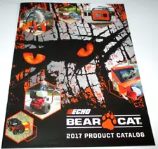 *Echo 2017 Bear Cat Full Line Sales Catalog Manual Brochure Chippers Shredders&&