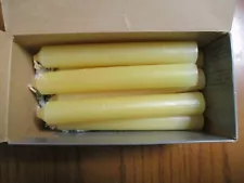 Lot of 8 PartyLite Spiced Vanilla Refill Utility 6” Ivory Candles