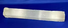 Large 14” Piece of Selenite Crystal – Healing, Peace & Calm, Mental Clarity! 130