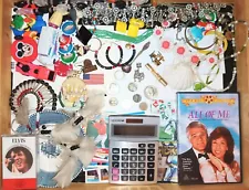 LARGE DRAWER JUNK LOT__Lots of Items_USA SILVER COINS_Jewelry Vintage_OLD_925