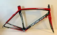 SPECIALIZED S-WORKS FRAME AND FORK LARGE CARBON 1.7 KGS / 3.1 LBS.