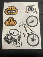 Se Bikes OM Duro Sticker Sheet