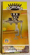 New in Box Corona Molino Traditional Hand Grain Corn Mill by Landers REF. 100