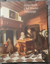 Sotheby's NY Catalog 7095 Important Old Master Paintings Jan 30 1998