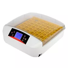 Auto Digital 56 Eggs Incubator Poultry Bird Candler Automatic Turning Hatching