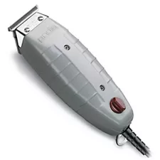 Andis T-Outliner trimmer is equipped with a close-cutting T-Blade. Model #04710