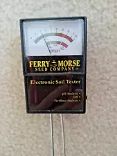 FERRY MORSE Electronic Garden Soil Tester for Plants Fruit Veggies