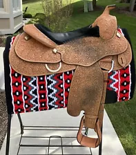 2022_Blue Ribbon Show Saddle_16 1/2 Seat