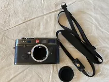 Leica M7 Rangefinder “Betriebsk” Body Black 0.72 viewfinder magnification