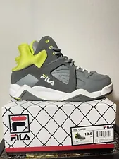 Fila THE CAGE “Lime Punch Pack” High Top Retro Shoes 1VB90020-062 Size 10.5