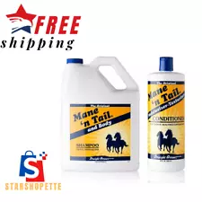 Mane 'n Tail: Shampoo (1 Gallon) with Conditioner (32 Oz) for Horses and Dogs