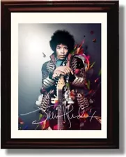 Unframed Jimi Hendrix - Colours - Autograph Promo Print