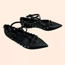 Valentino Rockstud Caged Flats