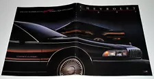 1991 CHEVY CAPRICE CLASSIC / CORVETTE ORIGINAL DEALER SALES BINDER POSTER AD 91 (For: Chevrolet Caprice)