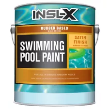 Insl-X Indoor and Outdoor Satin Royal Blue Swimming Pool Paint 1 gal.