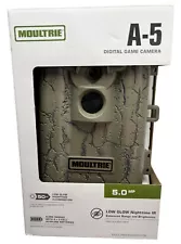 Moultrie A-5 Digital Game Camera 5.0mp Low Glow Nighttime IR MCG-12589 New