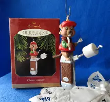 Hallmark Ornament 1997 Clever Camper Knife Chipmunk