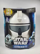 Hasbro Star Wars Clone Wars Clone Trooper Electronic Helmet C2 NEW IN BOX