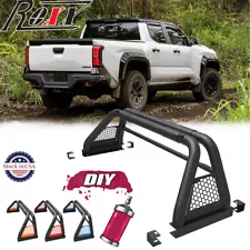 For 1997-2023 Ford F-150 F150 Adjustable Sport Bar Truck Bed Chase Rack Roll Bar