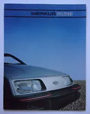 MERKUR XR4TI orig 1985 USA Mkt Sales Brochure - Ford Sierra XR4 TI