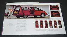 1991 CHEVY LUMINA APV VAN COLOR ORIGINAL DEALER SALES BINDER INSERT PRINT AD 91 (For: More than one vehicle)