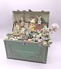 Enesco Precious Moments Toy Chest Motion Music Box My Favorite Things 1991