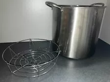 Stainless Steel 20-Quart Canning/Stock Pot) with Glass Lid & Basket