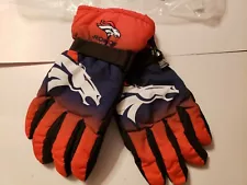 Denver Broncos Ski Snow Gloves Forever Collectible Men’s Small Medium NWT Q4