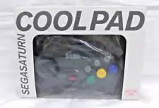 Sega Saturn Cool Pad Controller Skeleton Clear Black SS Boxed