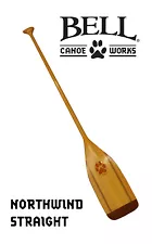 Northwind Straight Canoe Paddle 58” Made In USA By Mitchell Paddles W/20 ounces