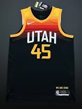 Donovan Mitchell Utah Jazz Team Nike City Edition Authentic Jersey 48 L Issued