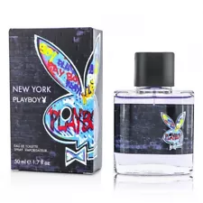 PLAYBOY NEW YORK Cologne by Coty 1.7 oz 50 ml EDT Spray for Men NEW IN BOX