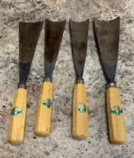 RARE HENRY TAYLOR CARVING GOUGE SPOON SET OF 4 #95 #97 #98 #99 (69)