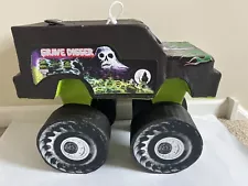 Grave Digger Monster Jam Piñata Pinata In Tact But Needs Wheel Re-taping