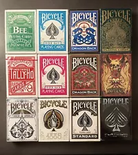 *dent sale* Playing Card Lot x 12 Decks. Minor Dents, All USPCC! *SALE* Sealed!