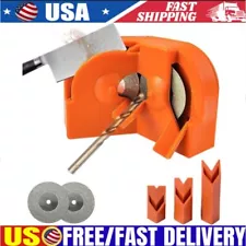 Electric Drill Bit Sharpener Multifunction Scissor/Knife Drill Sharpening Tool