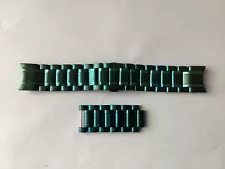 Preowned Invicta 27616 Speedway Green Watch Bracelet Band Only