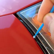 100x Micro Small Tip 1.0mm Brush Touch Up Paint Brush Tool Car Accessories Blue (For: 2015 Nissan Altima)