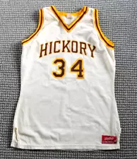 Game worn Hoosiers like Movie Hickory High Indiana Pacers Basketball Jersey