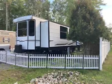 2021 Keystone Retreat Destination Trailer- Front Kitchen