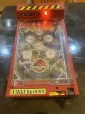 RARE THE LOST WORLD JURASIC PARK TABLETOP BATTERY OPERATED PINBALL MCA UNIVERSAL