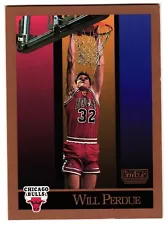 1990 SKYBOX NBA Basketball Card #45 ð WILL PERDUE, Chicago Bulls - 2 for 1 Sale