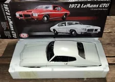 ACME 1972 Pontiac LeMans GTO - WHITE/BLACK - A1801211